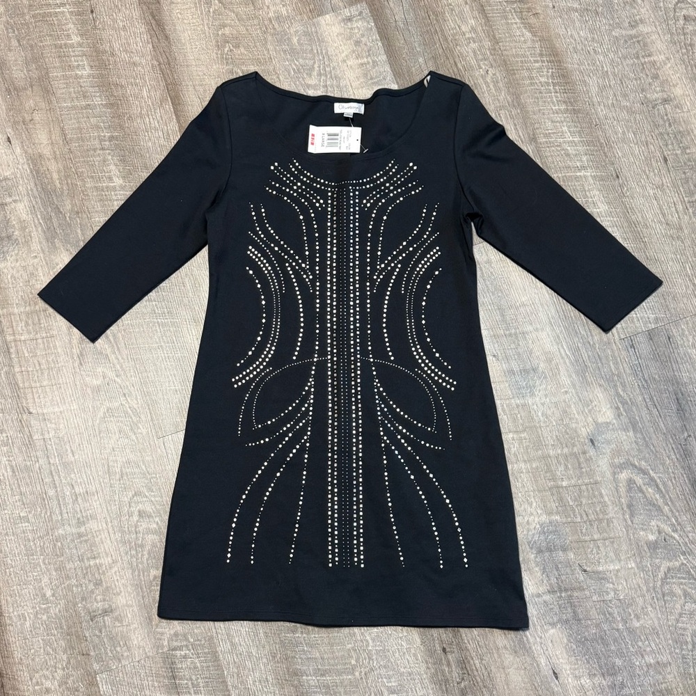 Olsenboye Black Garment with Silver Label